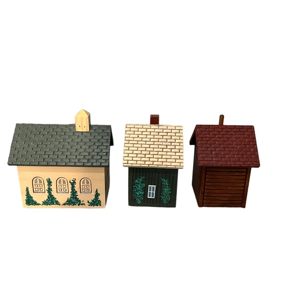 Vintage 1990 Cape Craftsman Country Village by Artist Rose Kennedy 7 Piece Set - Picture 7 of 12